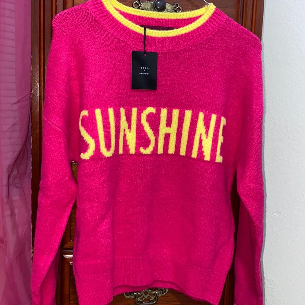 Pullover sunshine sweater